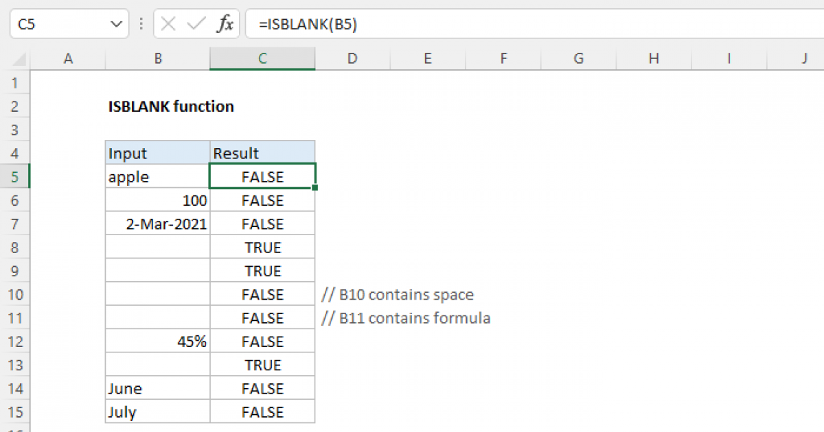 How To Make Cell Blank In Excel Using Formula